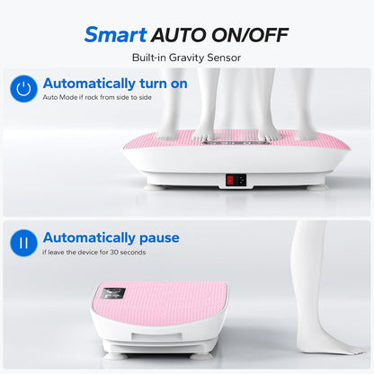 Hearth™ Whole-Body Vibration Plate – Support Weight-Loss Workouts & Leg Toning